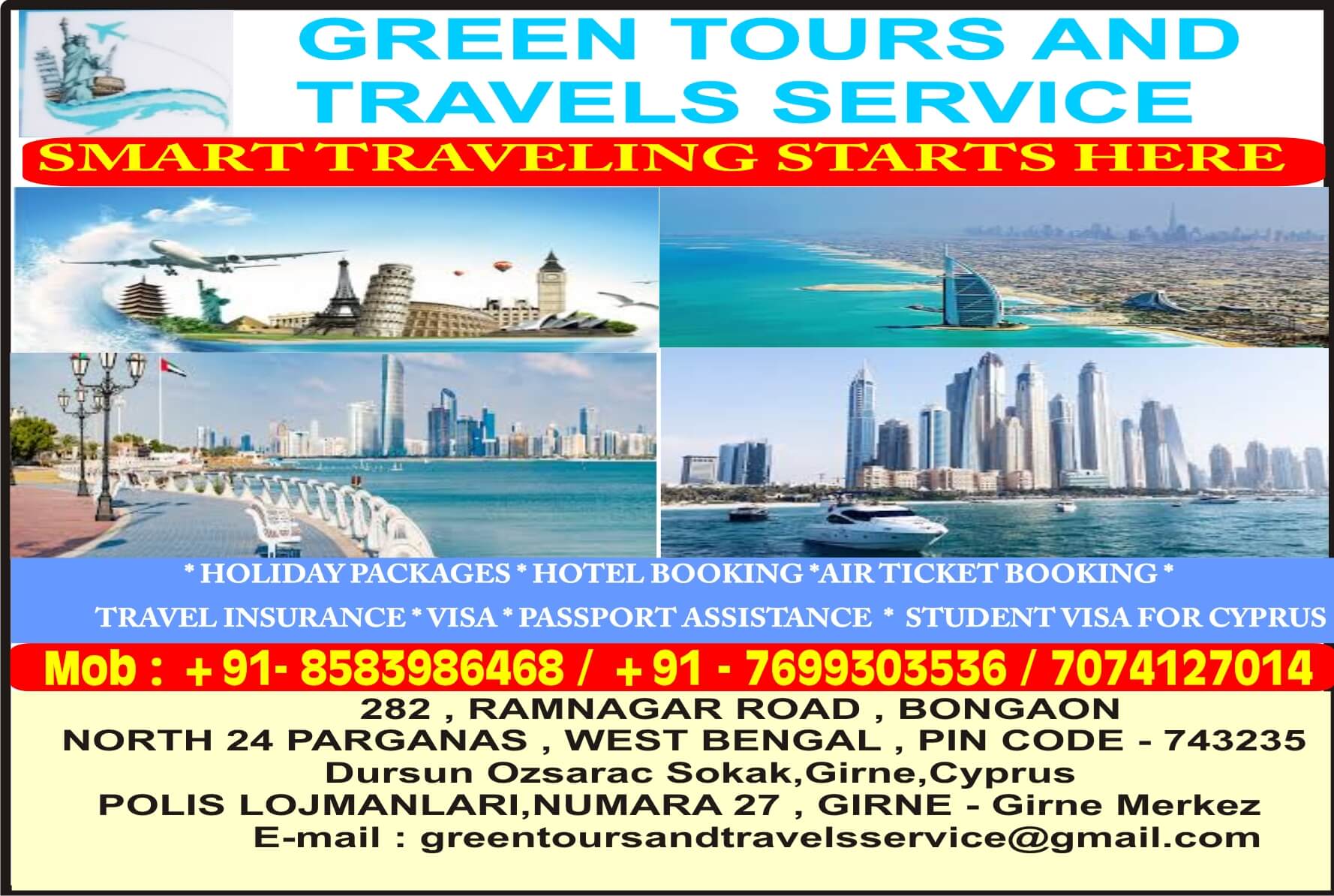 green tours and travels
